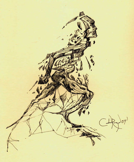 carlos reyes, descompuesto  2007- 14 Ink