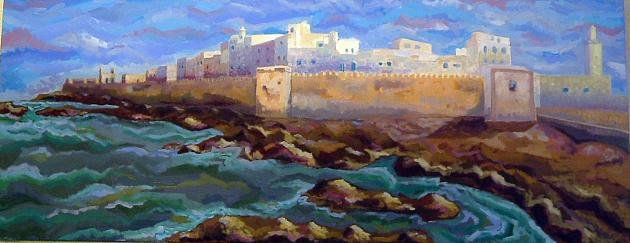 Essaouira - Marruecos Oil Canvas Landscaping