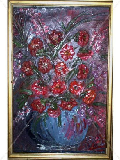 Septiembre en Buenos Aires Oil Canvas Floral Painting