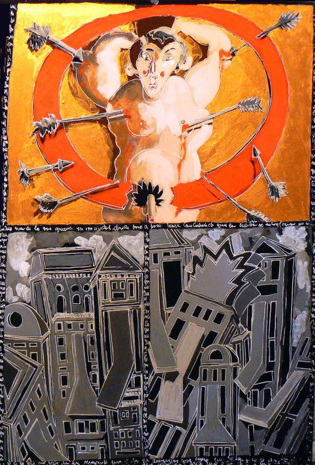 serie de San sebastián, "Santito en la ciudad"