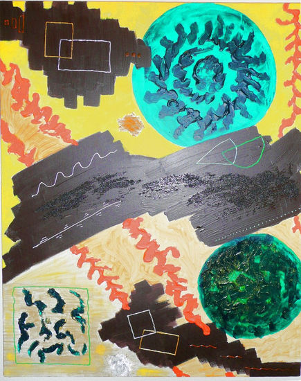 Revolución Industrial Acrylic Canvas Others