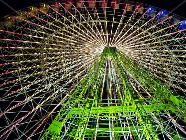 Noria en la feria de Albacete 2008. España. Travel Color (Digital)