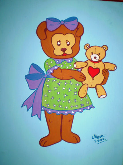 Osita con muñeco