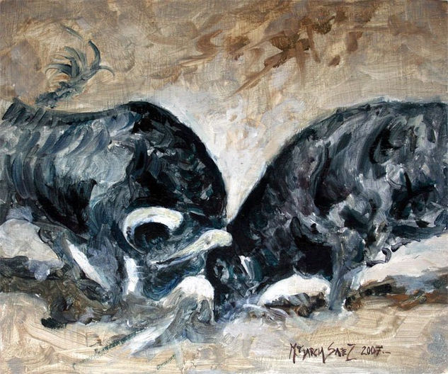 Pelea Oil Panel Animals