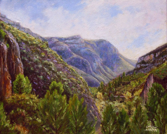 Muntanyes I Oil Canvas Landscaping