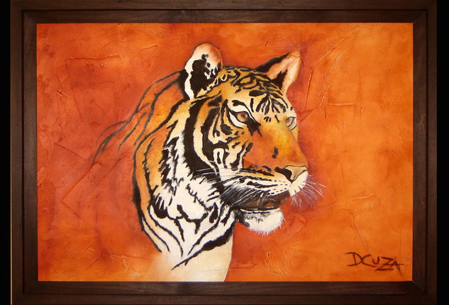 Tigre Oil Canvas Animals