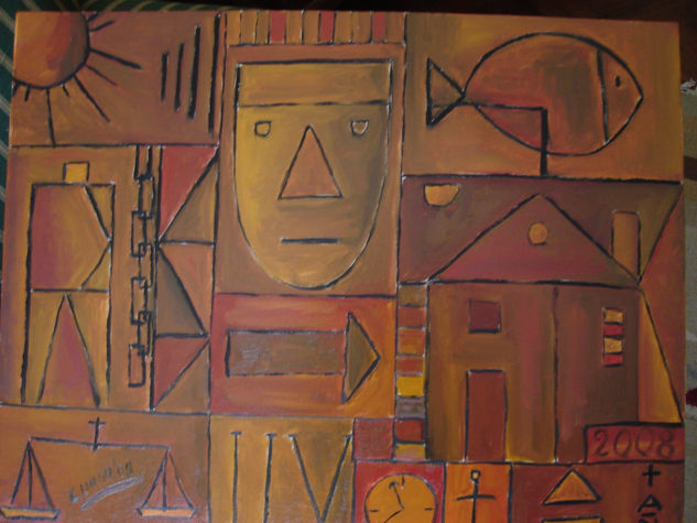 CONSTRUCTIVO Oil Canvas Others