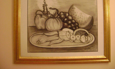 dibujos al carboncillo