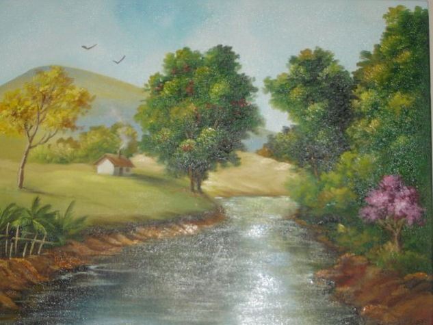 paisagem Oil Canvas Landscaping