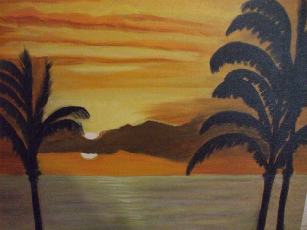 ocaso Oil Canvas Landscaping