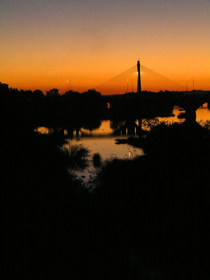 Atardecer Puente Real Badajoz 