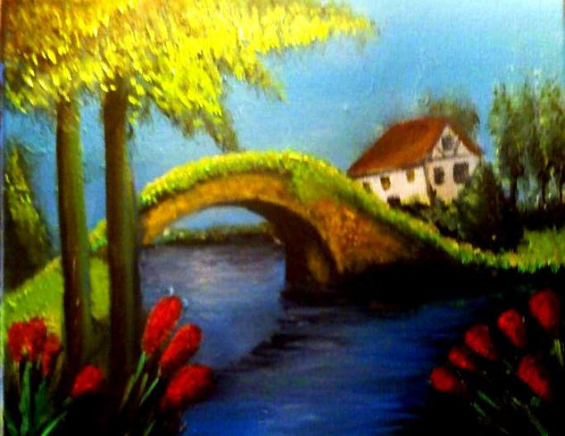 paisaje Oil Canvas Landscaping