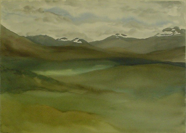 Cordillera verde Watercolour Paper Landscaping