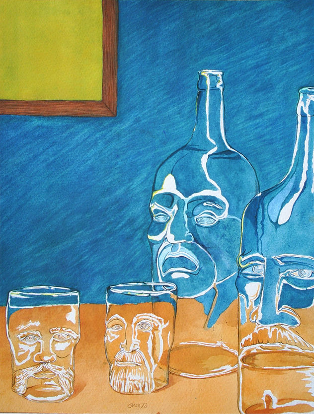 Cantina de la frontera con Honduras