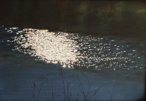 LUCES DE AGUA Oil Canvas Landscaping