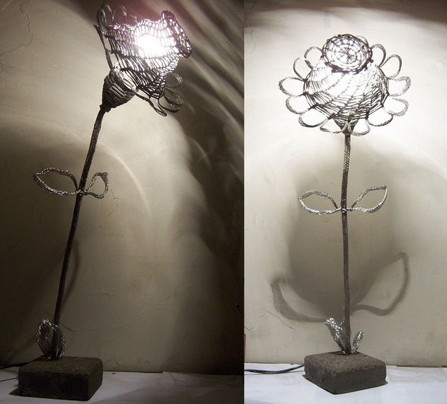 Lámpara Flor del pondio