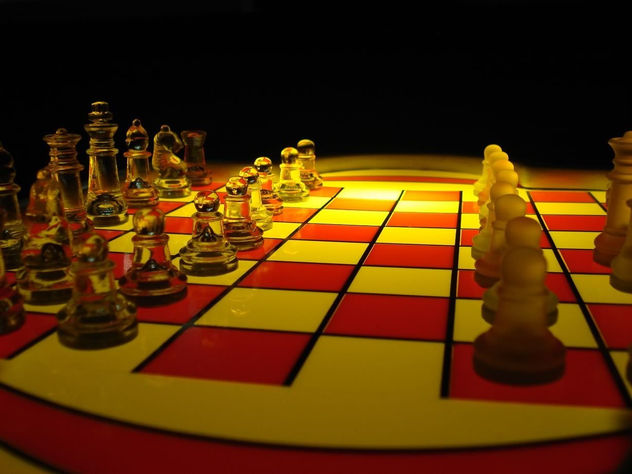 Juego de luz, Ajedrez
