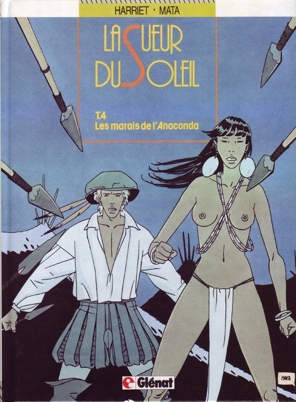 Portada de "Les marais de la anaconda"