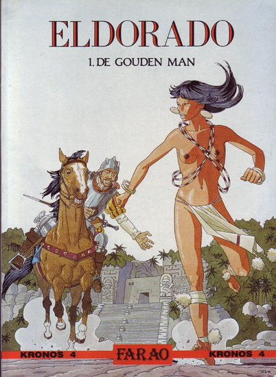 Portada de "De gouden man" Carboncillo