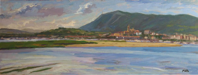 Txingudi y Hondarribia Oil Panel Landscaping