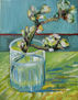 Rama de almendro en flor en un vaso - Copia de Van Gogh