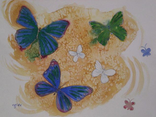 MARIPOSAS Watercolour Card Others