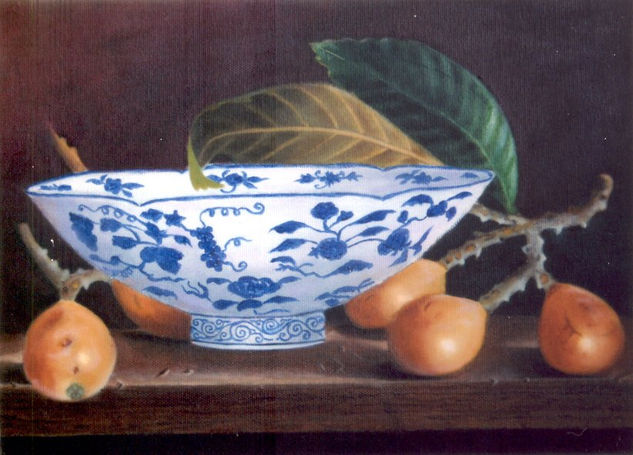 Nisperos Oil Canvas Still Life Paintings