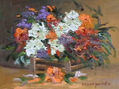 alhelies y dalias