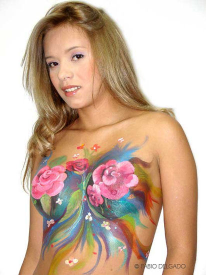 body paint 14 Óleo Lienzo Paisaje