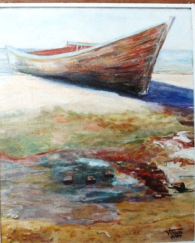 peñero en la Isla de Coche