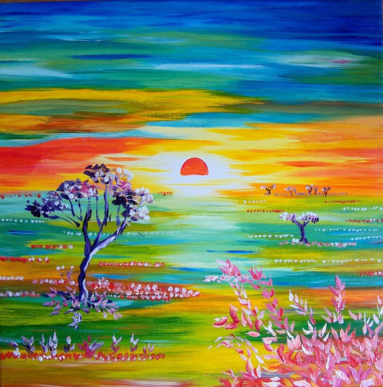 Sobre los campos Oil Canvas Landscaping