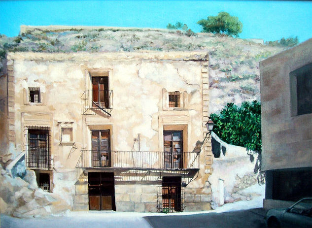 Casa de las comedias Oil Canvas Landscaping