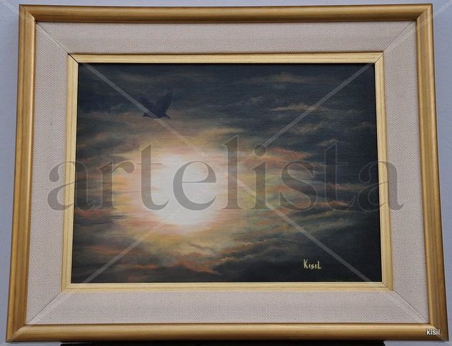 Hacia el sol Oil Canvas Landscaping