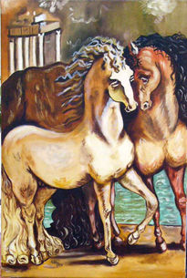 Caballos enamorados