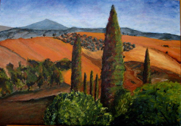 Toscana 1 Acrylic Canvas Landscaping