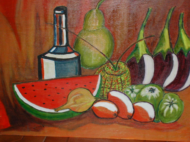 Bodegon singular Oil Panel Still Life Paintings