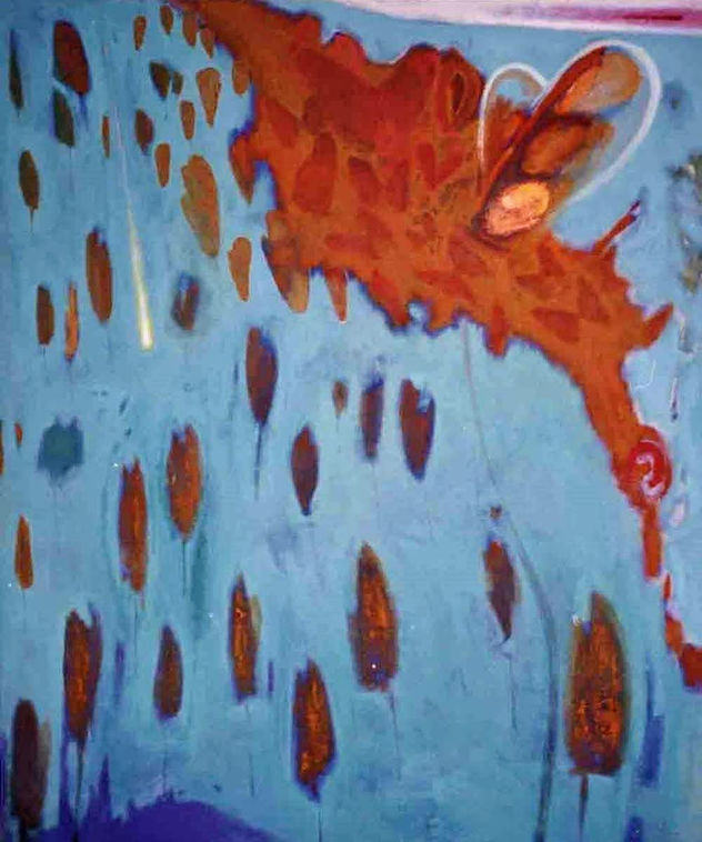 " Monarca "  1.20 x 1.00 cm.  óleo/tela