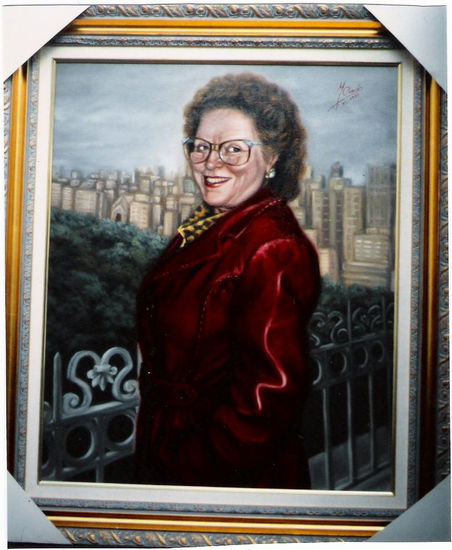 M. Matilde Almendros Oil Canvas Portrait