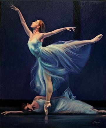 Ballerina Óleo Lienzo Otros