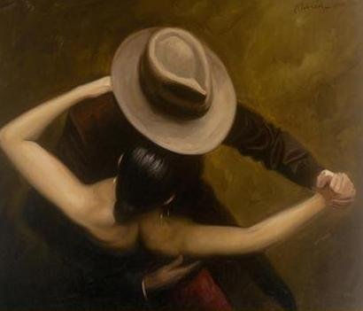 Noche de Tango Oil Canvas Others