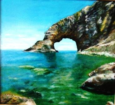 erosion Oil Canvas Landscaping