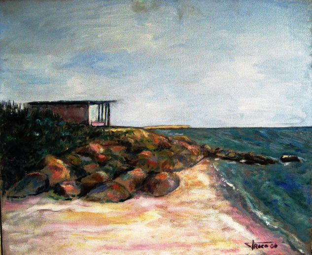 ranchería en Macanao Oil Canvas Landscaping