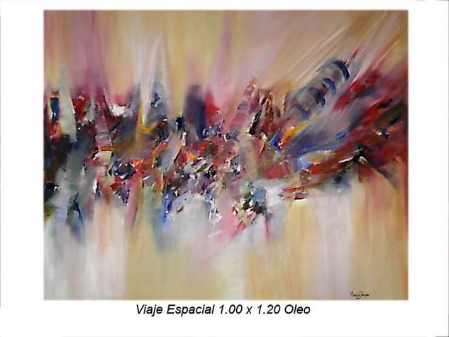 Viaje Espacial Oil Canvas Others