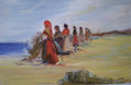 PAISANAS EN LA PLAYA