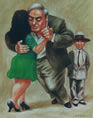 Milonguero Oil Canvas