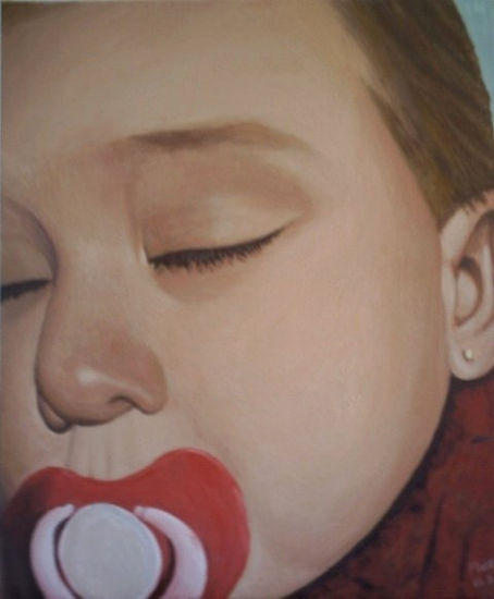 Dulces sueños Oil Canvas Portrait