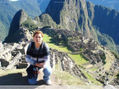 Jugadora en Machupicchu