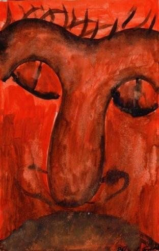 La cara roja,1992