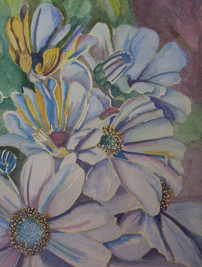 Flores Watercolour Paper Floral Painting