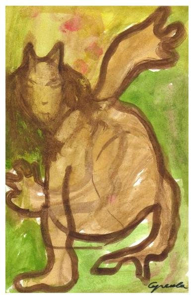 PERSONAJE FELINO,1992